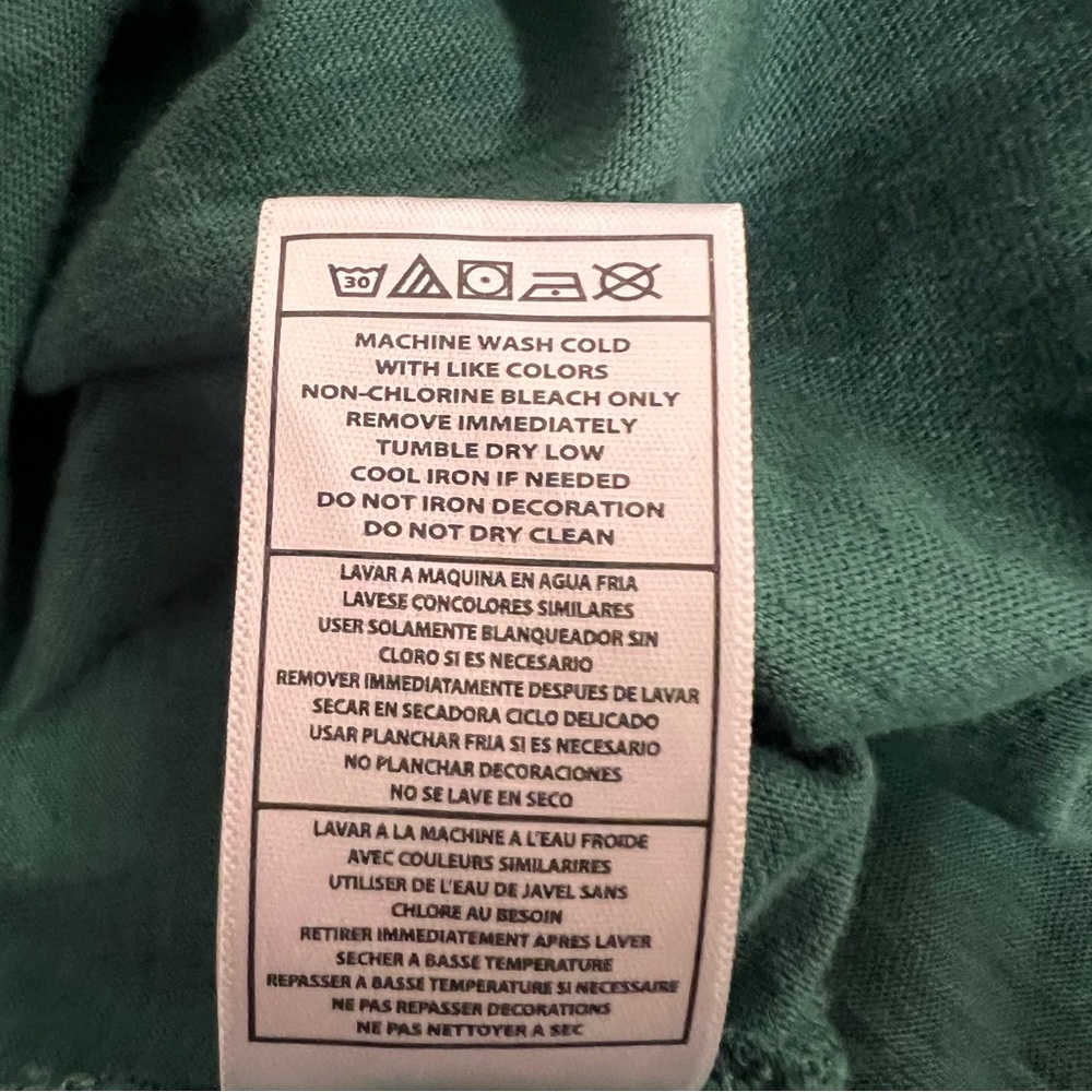 Dallas Mavericks Retro Logo Shirt Mitchell And Ness Green Adult Size 3XL *As Is* - Picture 14 of 16